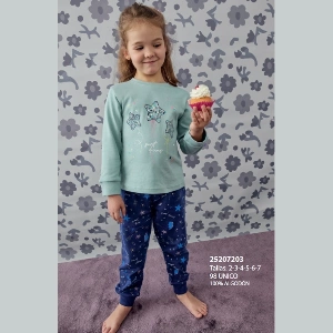 Pijama infantil niña Tobogan 25207203 Interlock