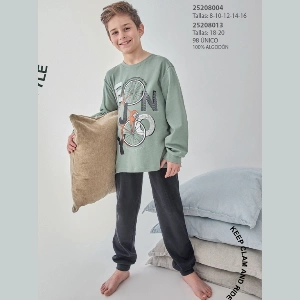 Pijama  niño Tobogan 25208004 Interlock