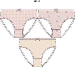 Braga infantil niña Waterlemon 100 Pack de 3