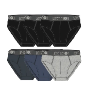 Slip hombre Waterlemon 321 Pack de 2