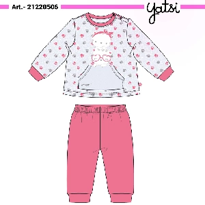 Pijama bebe niña Yatsi 21220506 tundosado Otoño-Invierno