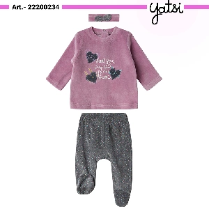 Pijama bebe niña Yatsi 22200234 otoño/invierno