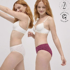 Braga mujer Ysabel Mora 19462 Pack de 2 Midi
