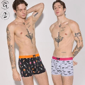 Bóxer hombre Ysabel Mora 20437 Pack de 2 Sockarrats