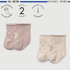 Calcetín bebe Ysabel Mora 62150 Otoño-invierno 6 Packs de 2 recién nacido