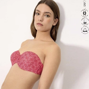 Bikini mujer Ysabel Mora 83450_1 Copa B Bandeau Push-Up